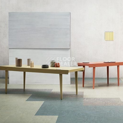 Forbo Marmoleum Modular t3136 concrete фото 2 | FLOORDEALER